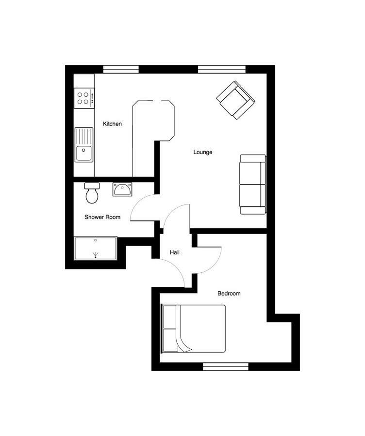 Apartamento Fort Crescent - Margate Exterior foto